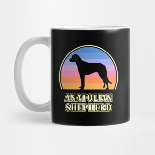 Anatolian Shepherd Vintage Sunset Dog Mug